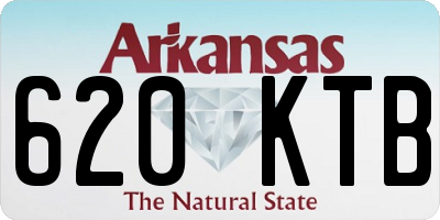 AR license plate 620KTB