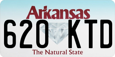 AR license plate 620KTD