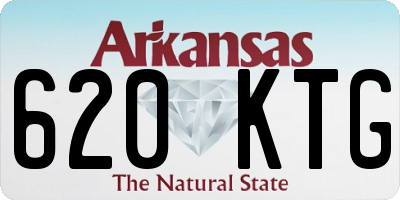 AR license plate 620KTG