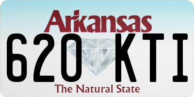 AR license plate 620KTI