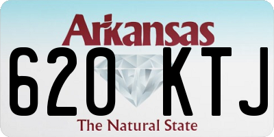 AR license plate 620KTJ