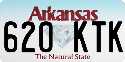 AR license plate 620KTK