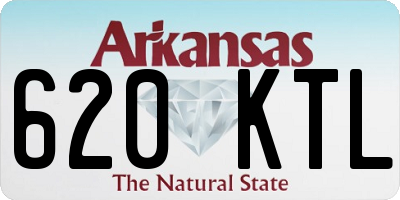 AR license plate 620KTL