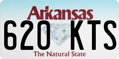 AR license plate 620KTS