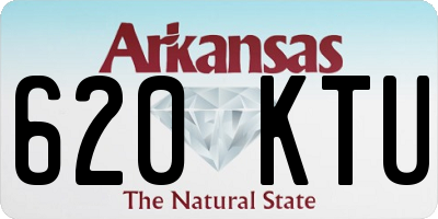 AR license plate 620KTU