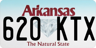 AR license plate 620KTX