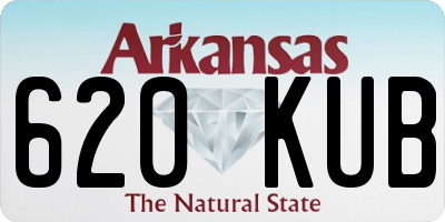 AR license plate 620KUB