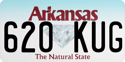AR license plate 620KUG
