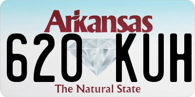 AR license plate 620KUH
