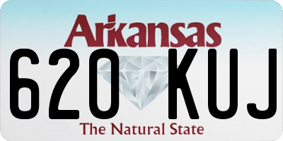 AR license plate 620KUJ