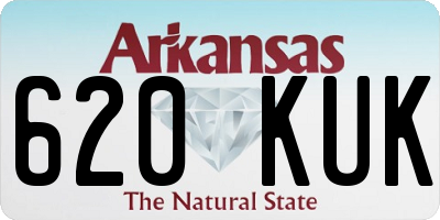AR license plate 620KUK