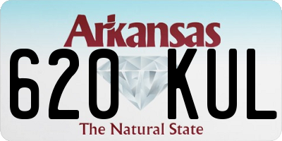 AR license plate 620KUL