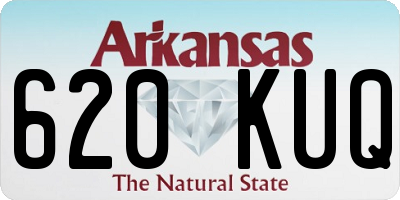 AR license plate 620KUQ