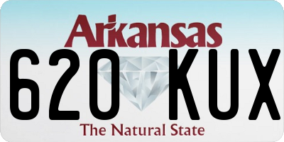AR license plate 620KUX