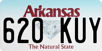 AR license plate 620KUY