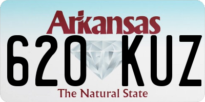 AR license plate 620KUZ