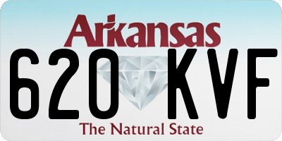 AR license plate 620KVF