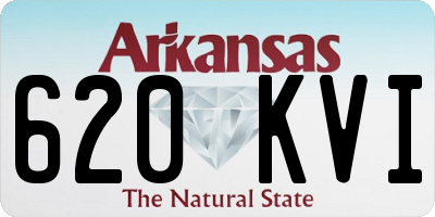 AR license plate 620KVI