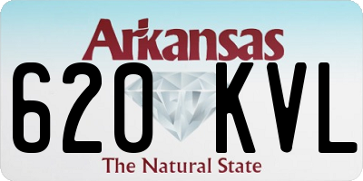 AR license plate 620KVL