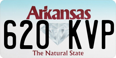 AR license plate 620KVP
