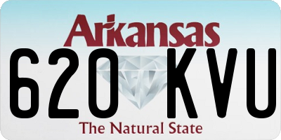 AR license plate 620KVU