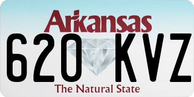 AR license plate 620KVZ