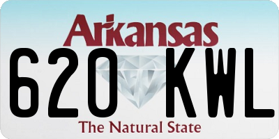 AR license plate 620KWL