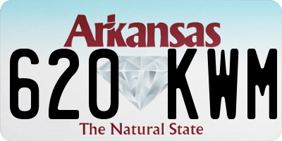 AR license plate 620KWM