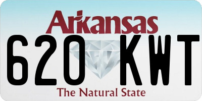 AR license plate 620KWT