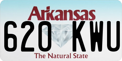 AR license plate 620KWU