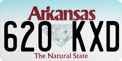 AR license plate 620KXD
