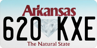 AR license plate 620KXE