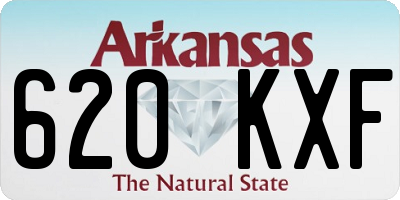 AR license plate 620KXF