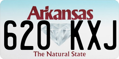 AR license plate 620KXJ