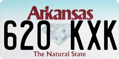 AR license plate 620KXK