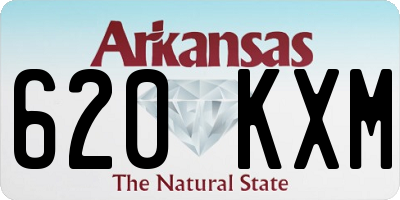 AR license plate 620KXM