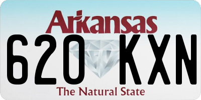 AR license plate 620KXN