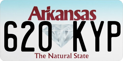 AR license plate 620KYP