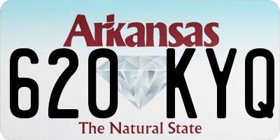 AR license plate 620KYQ