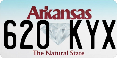 AR license plate 620KYX