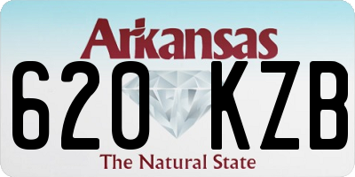 AR license plate 620KZB