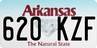 AR license plate 620KZF
