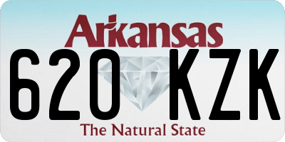 AR license plate 620KZK