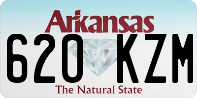 AR license plate 620KZM