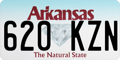AR license plate 620KZN
