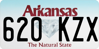 AR license plate 620KZX