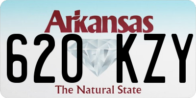 AR license plate 620KZY