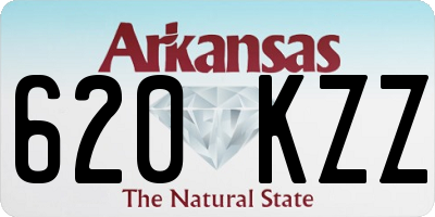 AR license plate 620KZZ