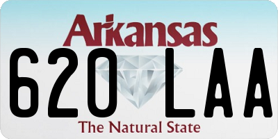 AR license plate 620LAA