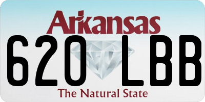 AR license plate 620LBB